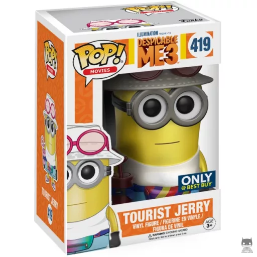 Figurine Funko POP Jerry Touriste (Chrome) (Jerry)