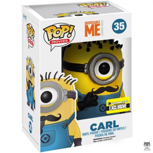 Figurine Funko POP Carl avec Moustache (Exclusive)