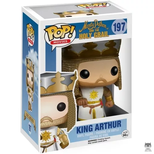 Figurine Funko POP Roi Arthur (Monty Python : Sacré Graal !)