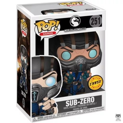 Figurine Funko POP Sub-Zero (Chase) (Mortal Kombat)