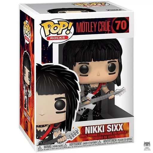 Figurine Funko POP Nikki Sixx (Motley Crue)