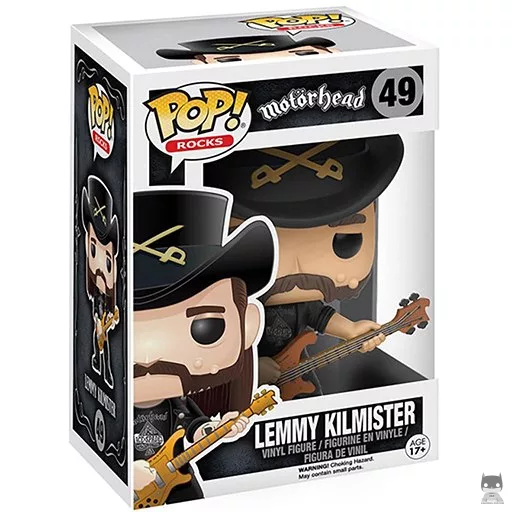 Figurine Funko POP Lemmy Kilmister (Motörhead)