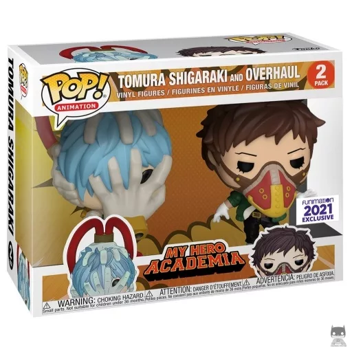 Figurine Funko POP Tomura Shigaraki & Overhaul (Exclusive)
