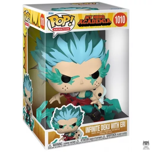 Figurine Funko POP Infinite Deku avec Eri (Supersized) (My Hero Academia)