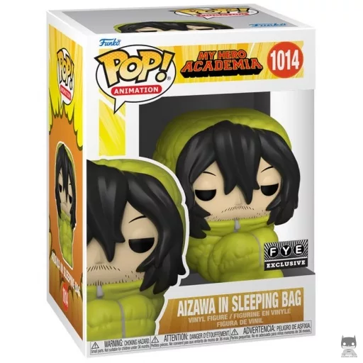 Figurine Funko POP Aizawa dans un Sac de Couchage (F.Y.E)