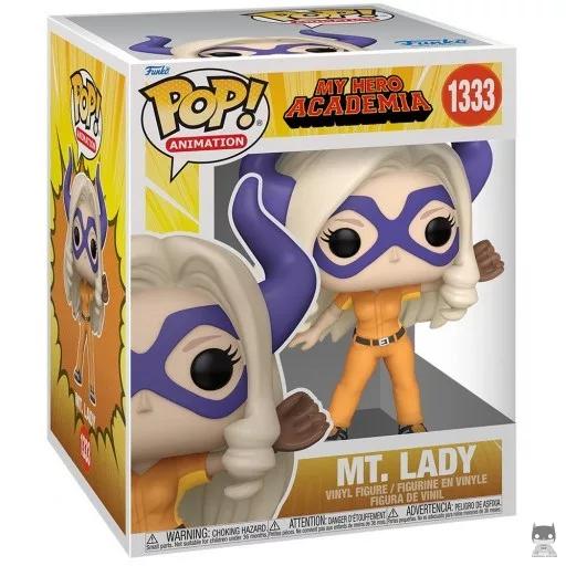 Figurine Funko POP Mount Lady (Hero League Baseball) (Supersized) (My Hero Academia)
