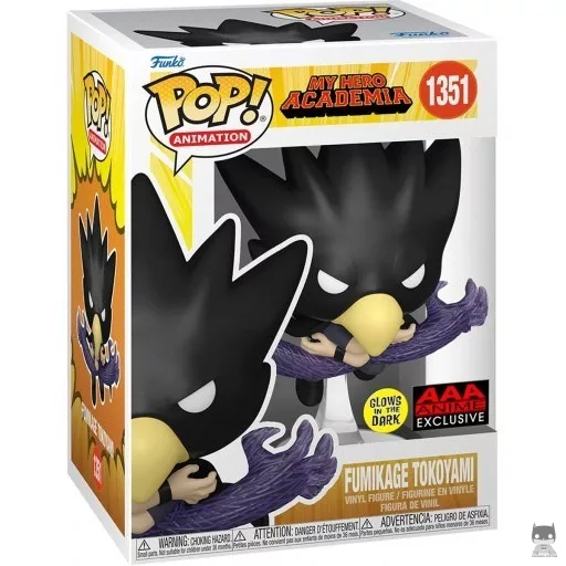 Figurine Funko POP Fumikage Tokoyami (Glow in the Dark) (My Hero Academia)