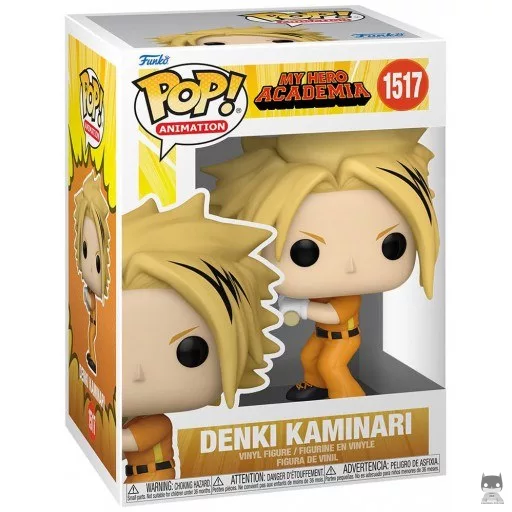 Figurine Funko POP Denki Kaminari (Hero League Baseball) (My Hero Academia)