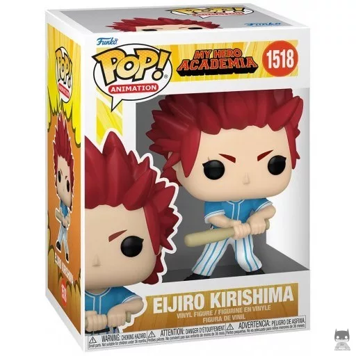 Figurine Funko POP Eijiro Kirishima (Hero League Baseball) (My Hero Academia)