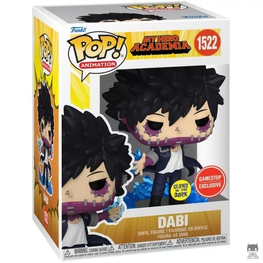 Figurine Funko POP Dabi avec Flammes (Glow in the Dark) (My Hero Academia)