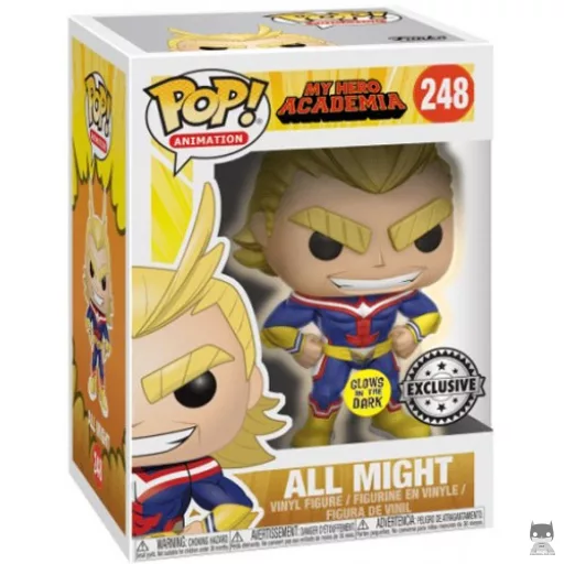 Figurine Funko POP All Might (Glow in the Dark) (Glow in the Dark)
