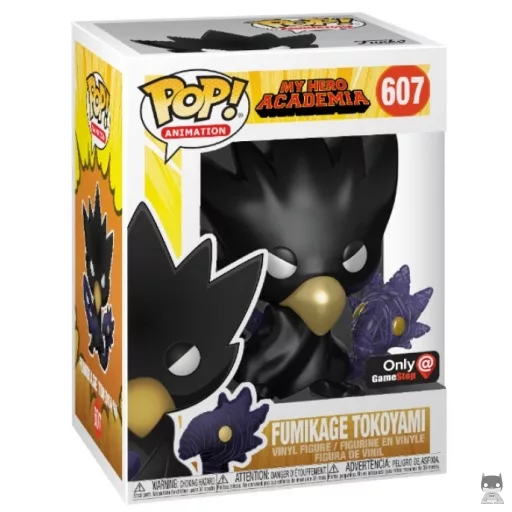 Figurine Funko POP Fumikage Tokoyami (Metallic) (GameStop)