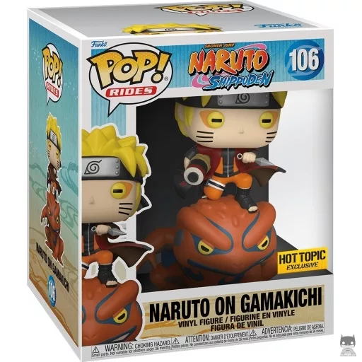 Figurine Funko POP Naruto sur Gamakichi (Hot Topic)