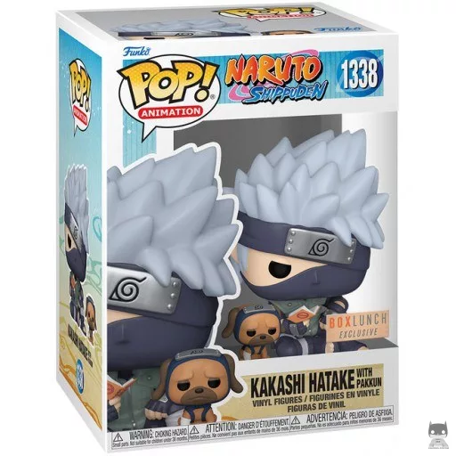 Figurine Funko POP Kakashi Hatake avec Pakkun (Naruto Shippuden)