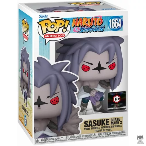 Figurine Funko POP Sasuke (marque maudite 2) (Naruto Shippuden)