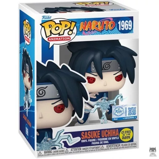 Figurine Funko POP Sasuke Uchiwa (Glow in the Dark) (Sasuke Uchiwa)