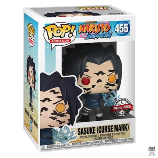 Figurine Funko POP Sasuke (Marques de malédiction) (Naruto Shippuden)