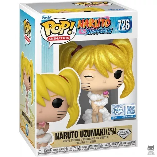 Figurine Funko POP Naruto Uzumaki (Sexy Jutsu) (Diamond Glitter) (Glitter)