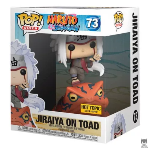 Figurine Funko POP Jiraiya sur Crapaud (Jiraiya)