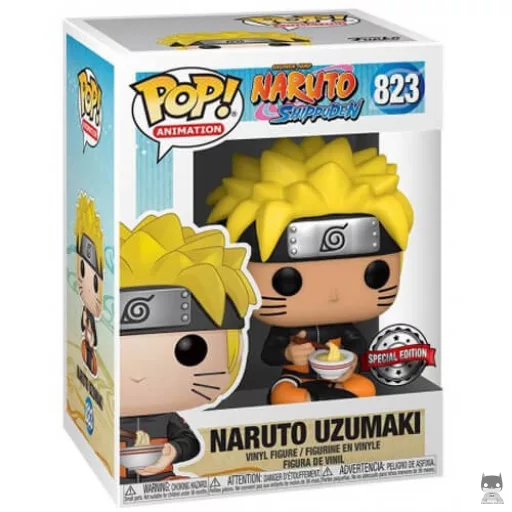 Figurine Funko POP Naruto Uzumaki mangeant des nouilles (Naruto Uzumaki)