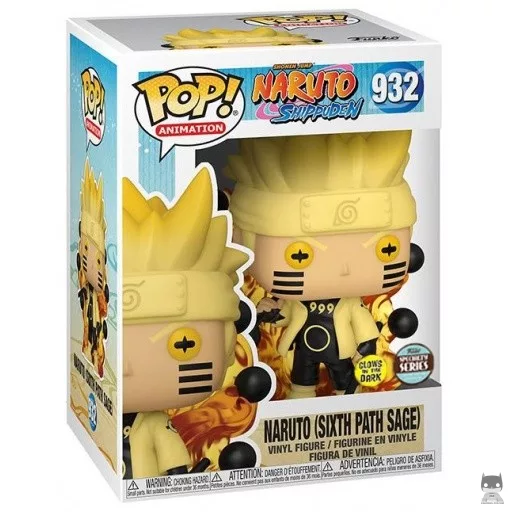Figurine Funko POP Naruto Uzumaki Chakra de Kyûbi (Glows in the Dark) (Specialty Series)