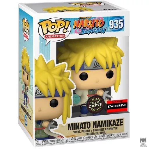 Figurine Funko POP Minato Namikaze (Chase) (Glows in the Dark) (Glow in the Dark)