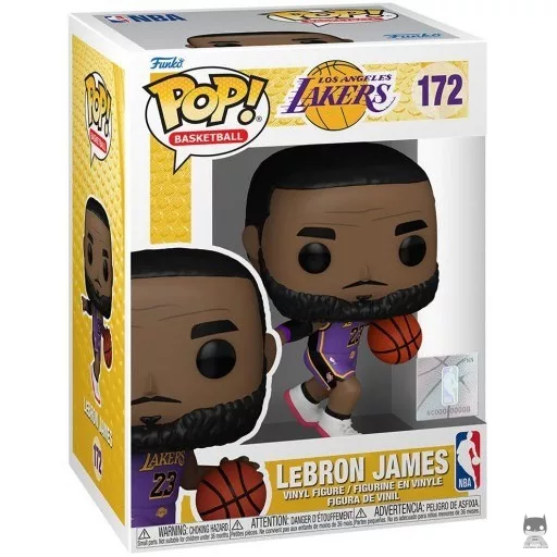 Figurine Funko POP Lebron James (Maillot Violet) (NBA)