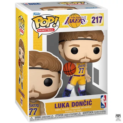 Figurine Funko POP Luka Dončić (maillot doré Lakers) (NBA)