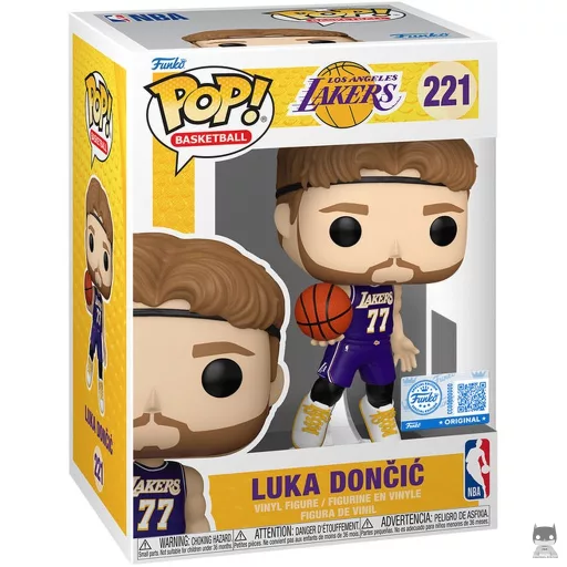 Figurine Funko POP Luka Dončić (maillot violet Lakers) (NBA)
