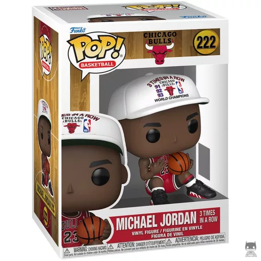 Figurine Funko POP Michael Jordan (3 fois consécutives) (NBA)