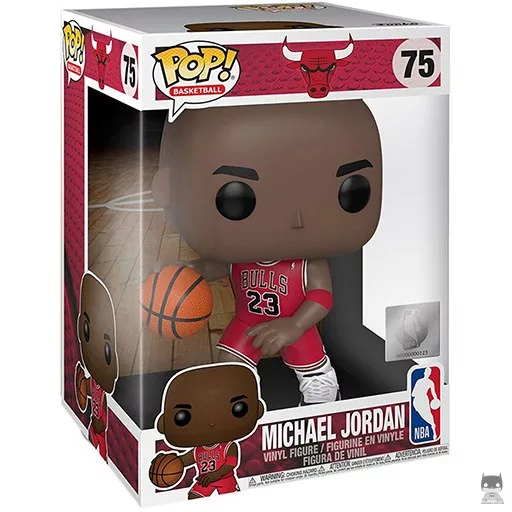 Figurine Funko POP Michael Jordan (Rouge) (Supersized) (Pop! Vinyl)