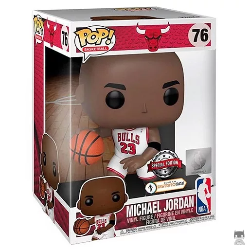 Figurine Funko POP Michael Jordan (Blanc) (Supersized) (Foot Locker)