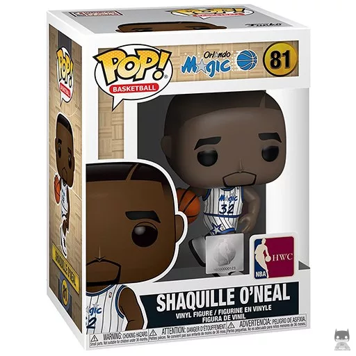 Figurine Funko POP Shaquille O'Neal (Magic home) (NBA)