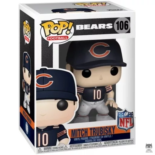 Figurine Funko POP Mitch Trubisky (NFL)