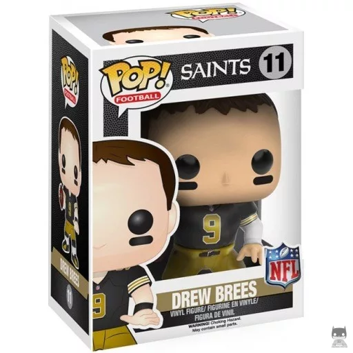 Figurine Funko POP Drew Brees (Maillot Throwback) (NFL)