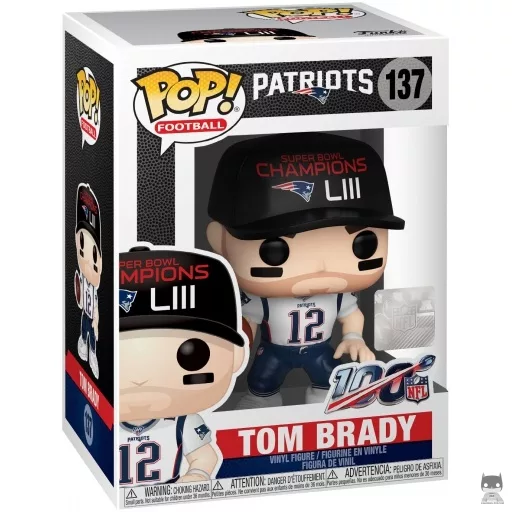 Figurine Funko POP Tom Brady (NFL)