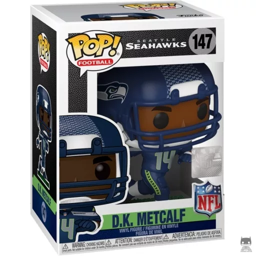 Figurine Funko POP D.K. Metcalf (NFL)