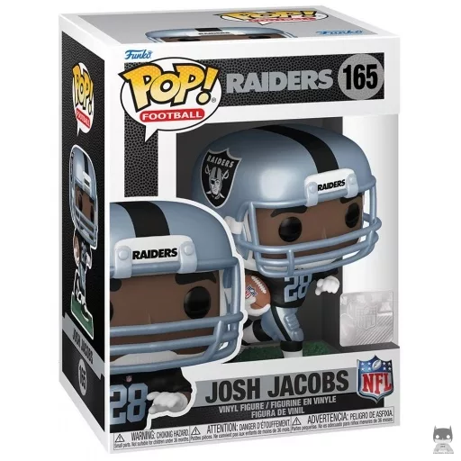 Figurine Funko POP Josh Jacobs (Metallic) (NFL)