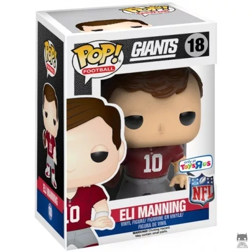 Figurine Funko POP Eli Manning (Maillot Throwback) (Eli Manning)