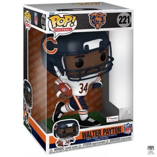 Figurine Funko POP Walter Payton (Supersized) (Supersized)
