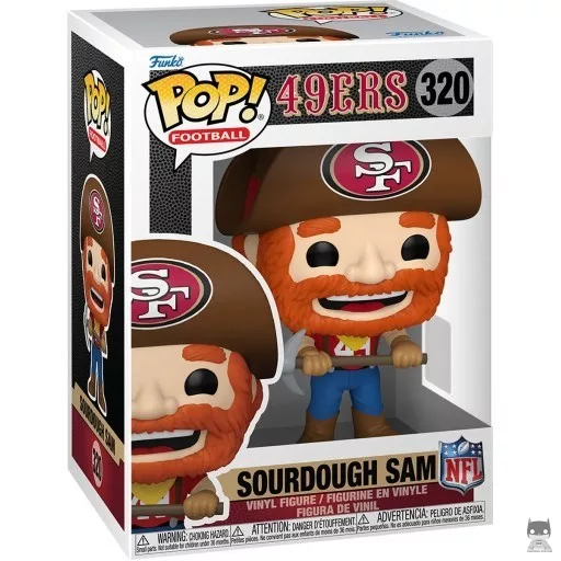 Figurine Funko POP Sourdough Sam (49Ers) (NFL)