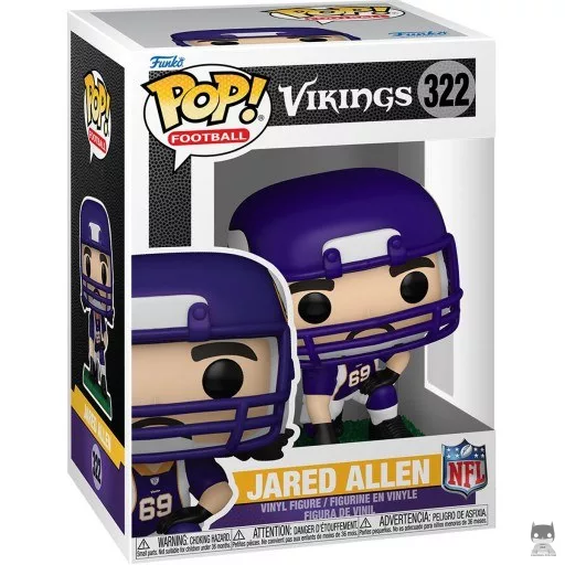 Figurine Funko POP Jared Allen (Vikings) (NFL)