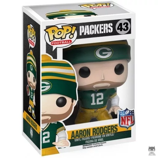Figurine Funko POP Aaron Rodgers (NFL)