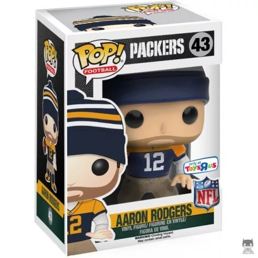 Figurine Funko POP Aaron Rodgers (Maillot Throwback) (Aaron Rodgers)
