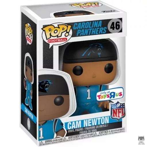 Figurine Funko POP Cam Newton (Maillot Bleu) (Cam Newton)
