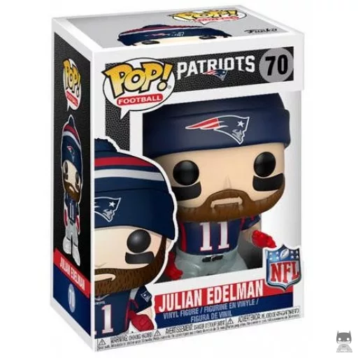 Figurine Funko POP Julian Edelman (Patriots Home) (Julian Edelman)