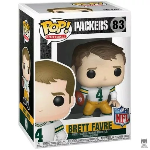 Figurine Funko POP Brett Favre (Maillot Extérieur) (Pop! Vinyl)