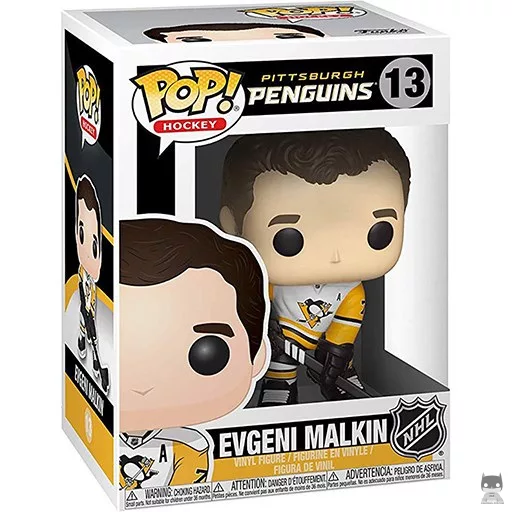 Figurine Funko POP Evgeni Malkin (Maillot Extérieur) (Pop! Vinyl)
