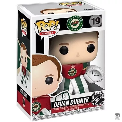 Figurine Funko POP Devan Dubnyk (Wild Home) (NHL : Ligue Nationale de Hockey)