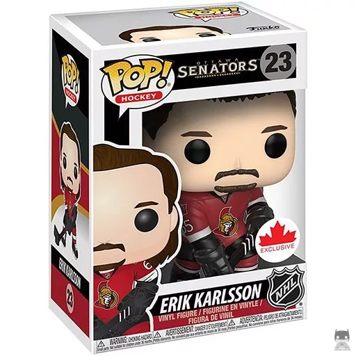 Figurine Funko POP Erik Karlsson (NHL : Ligue Nationale de Hockey)